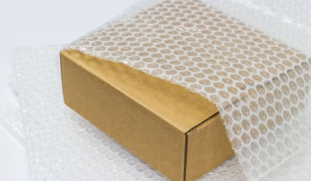 plástico bolha rolo