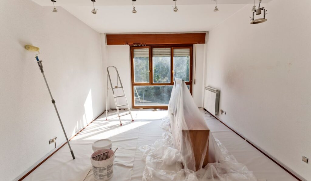 Como pintar uma parede já pintada