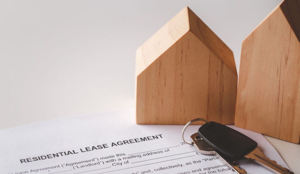 Contrato de locação residencial simples